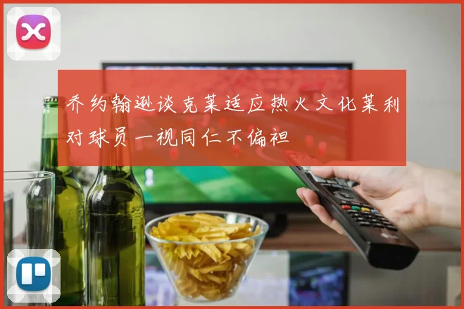 乔约翰逊谈克莱适应热火文化莱利对球员一视同仁不偏袒